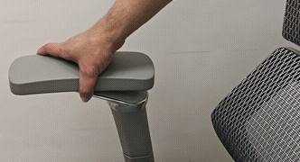 立调节 - 享耀家工学至尊A8人体工学椅pg电子模拟器电脑版8D扶手背枕腰枕独(图7)