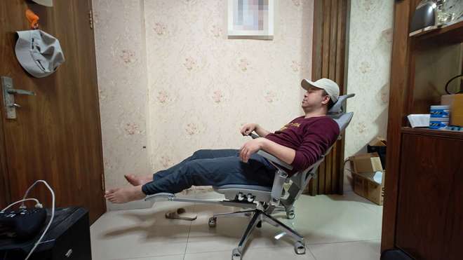 立调节 - 享耀家工学至尊A8人体工学椅pg电子模拟器电脑版8D扶手背枕腰枕独(图8)