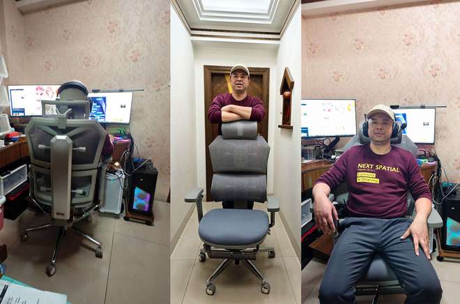 立调节 - 享耀家工学至尊A8人体工学椅pg电子模拟器电脑版8D扶手背枕腰枕独(图14)